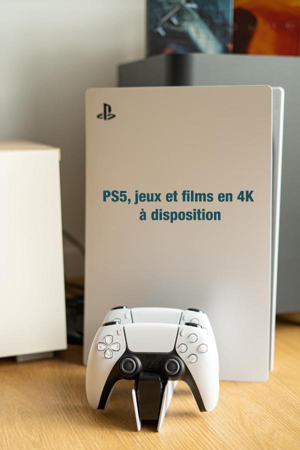 Capsule Nature & Photos - Jacuzzi - Netflix & Home Cinema - Ps5 & Jeu Thun-Saint-Martin エクステリア 写真